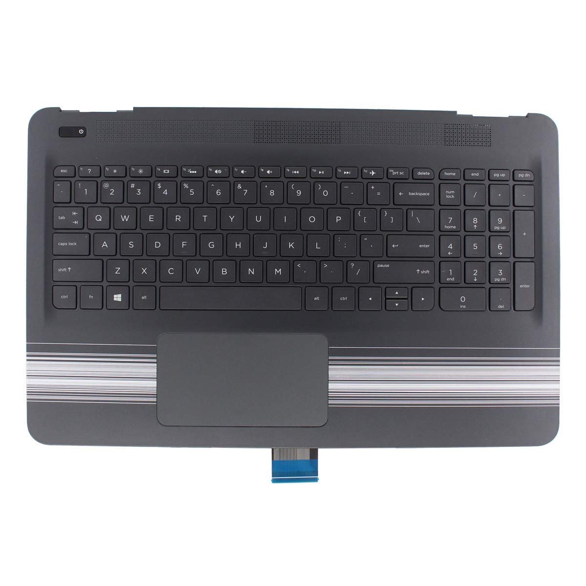 HP 15-AU Series - US Layout - Palmrest