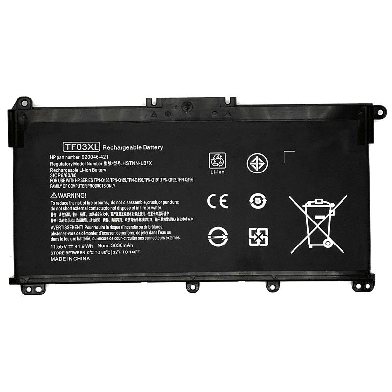 HP Pavilion 15-CC TF03XL HT03XL Battery