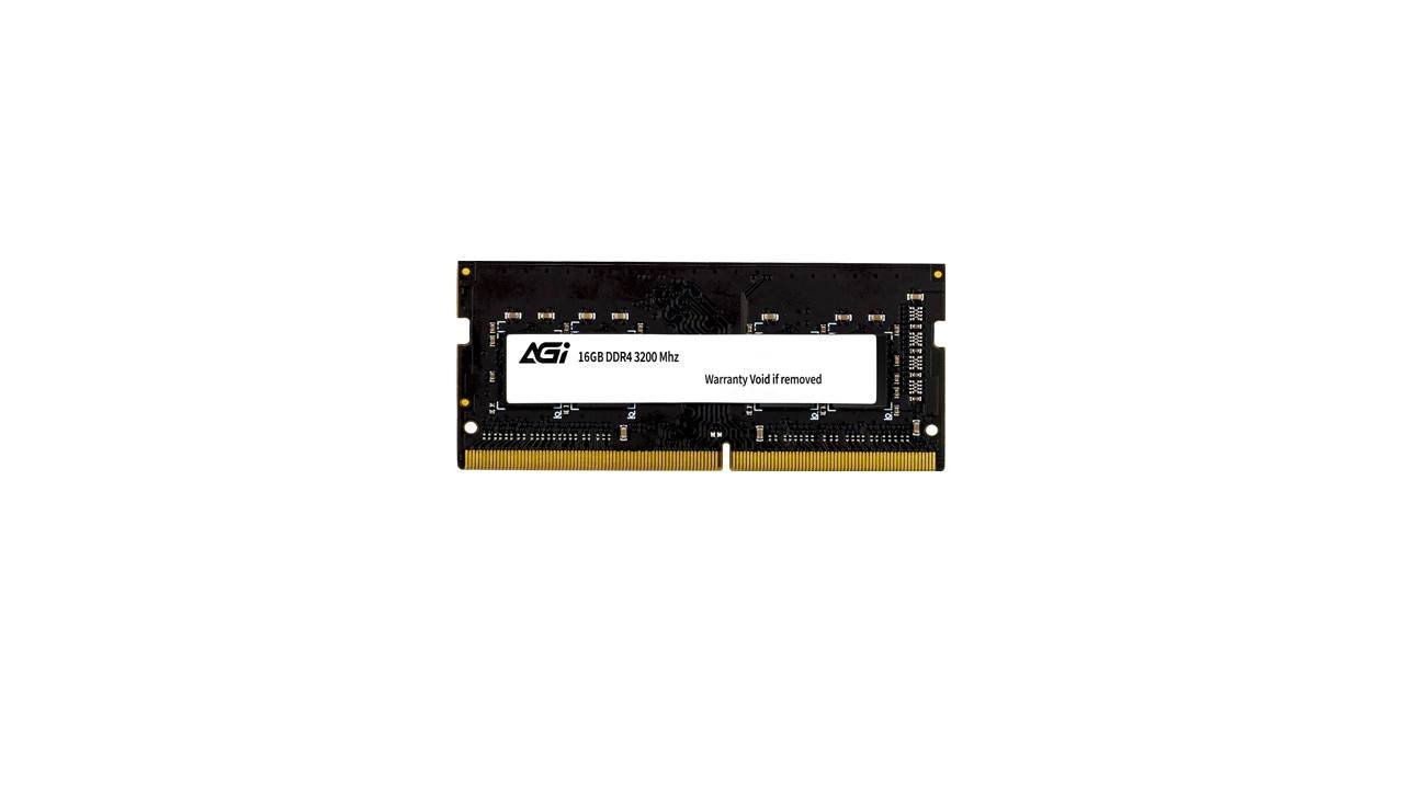 AGI 16GB DDR4-3200 SO-DIMM - AGI320016SD138-BK_TRAY