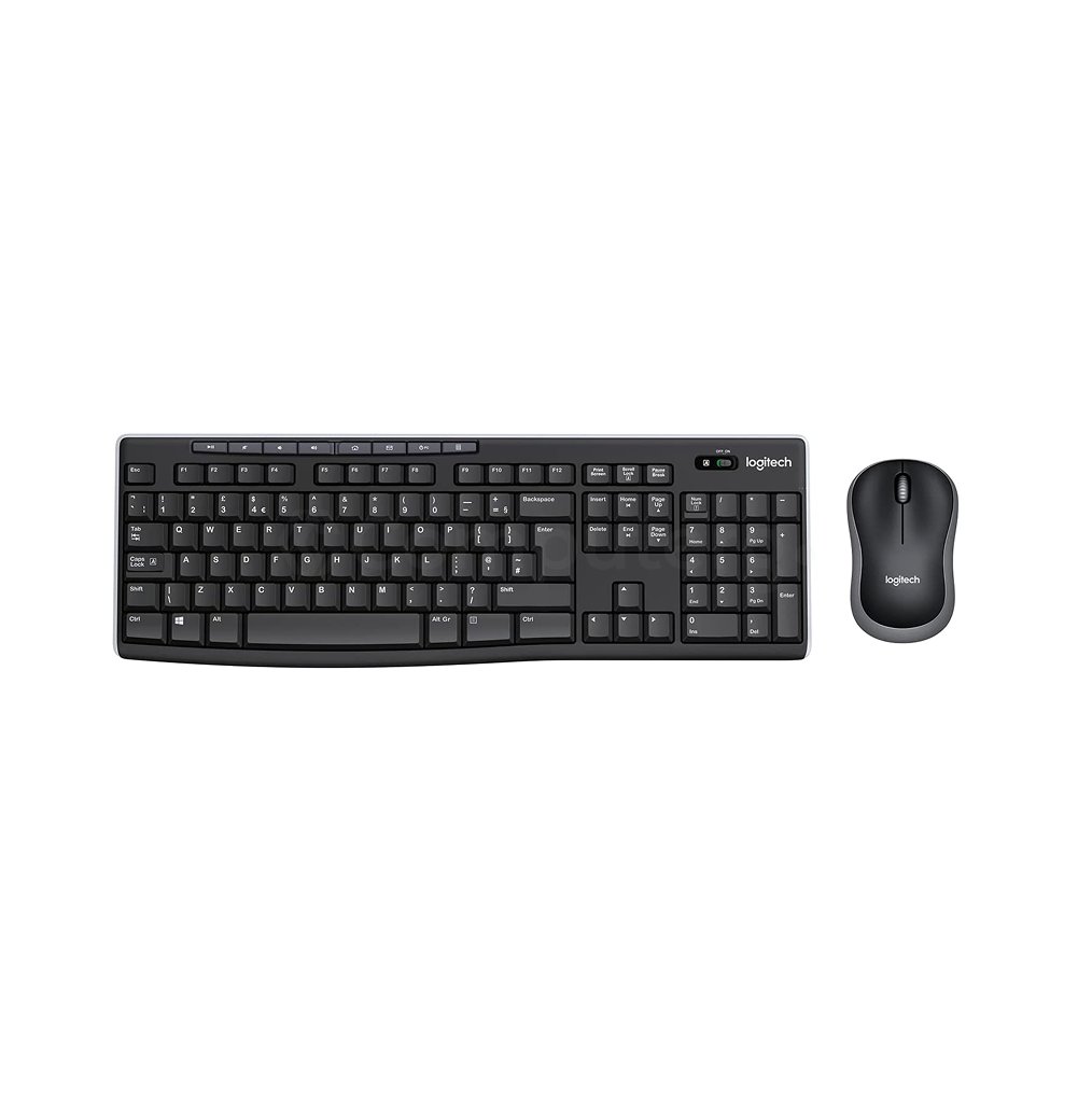 Logitech Keyboard and Mouse Set MK270 GR - 920-004520 - Used