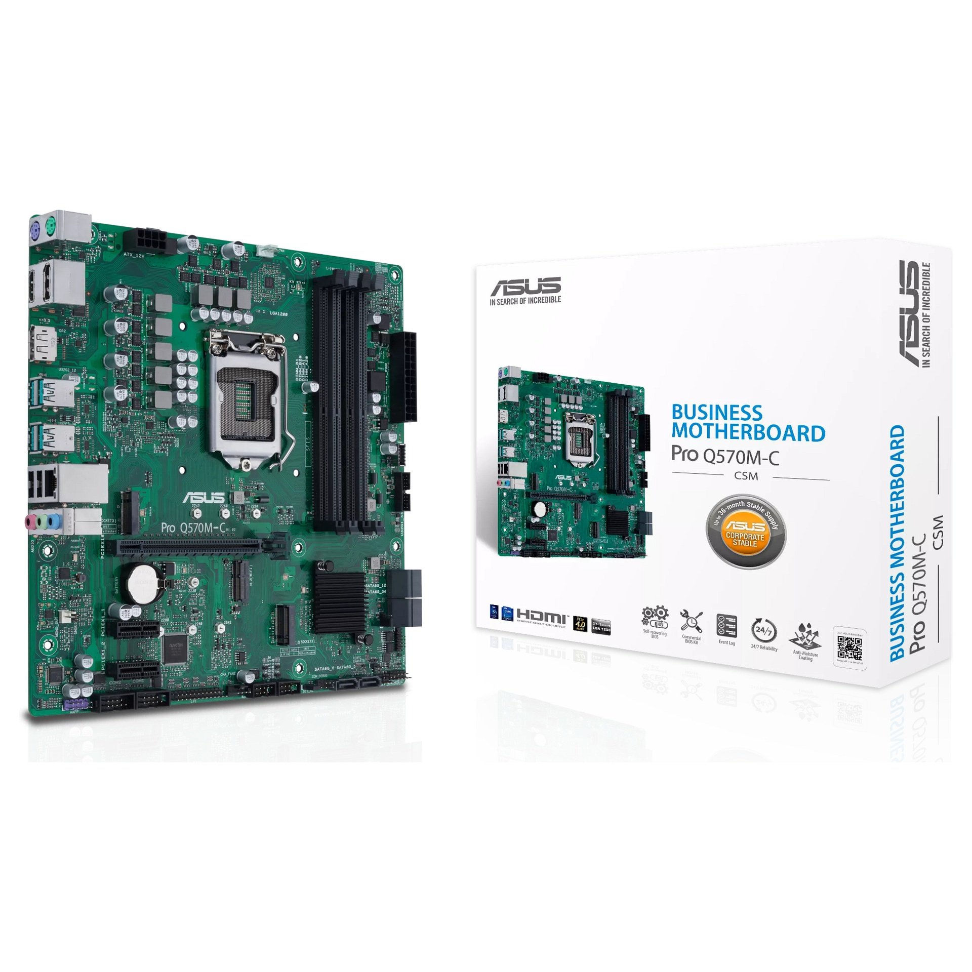 1200 ASUS PRO Q570M-C/CSM