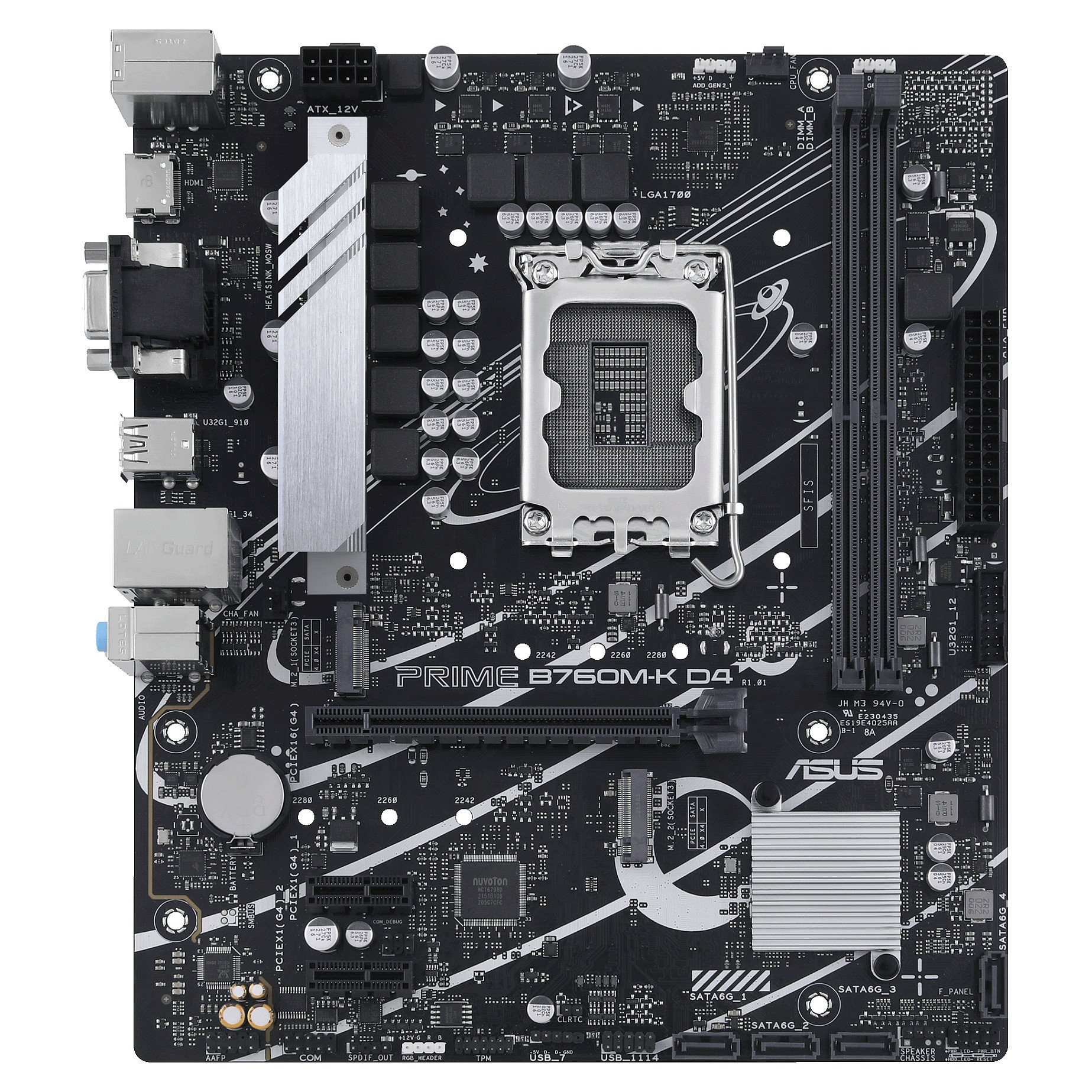 1700 ASUS PRIME B760M-K D4