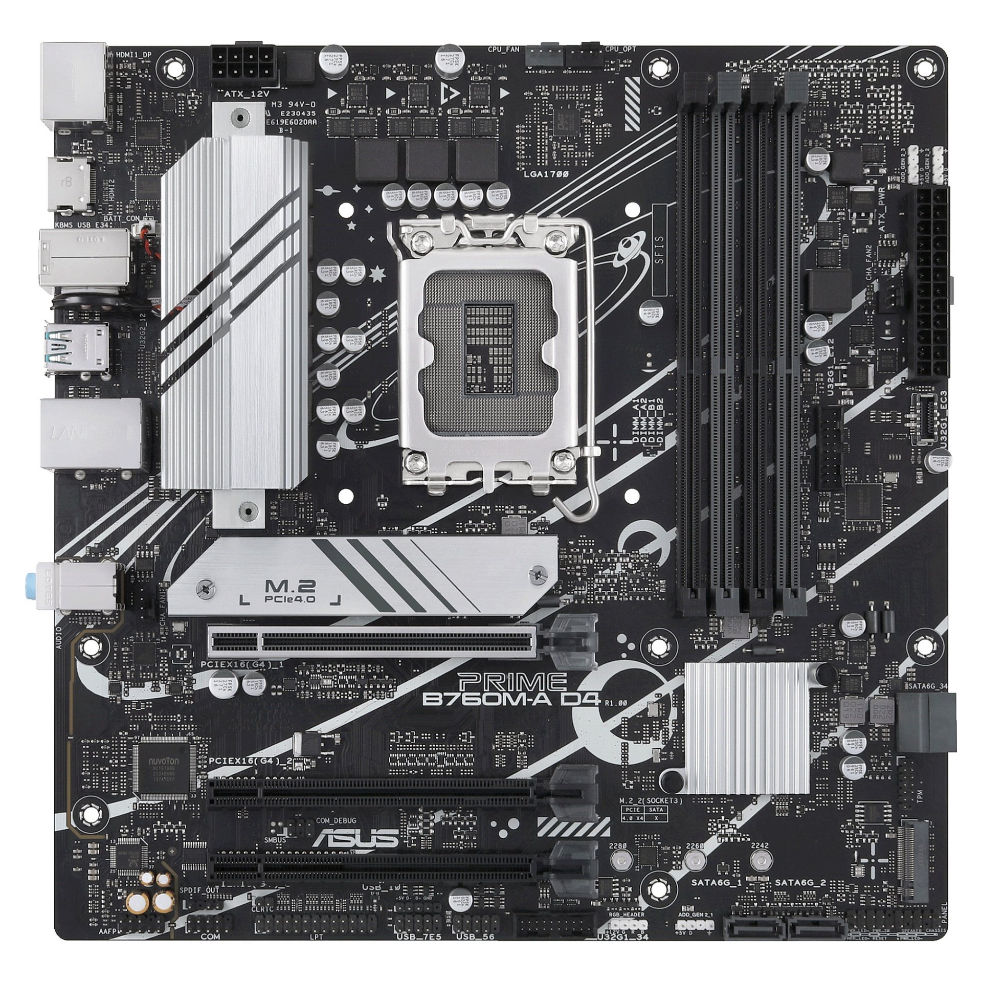 1700 ASUS PRIME B760M-A-CSM DDR4