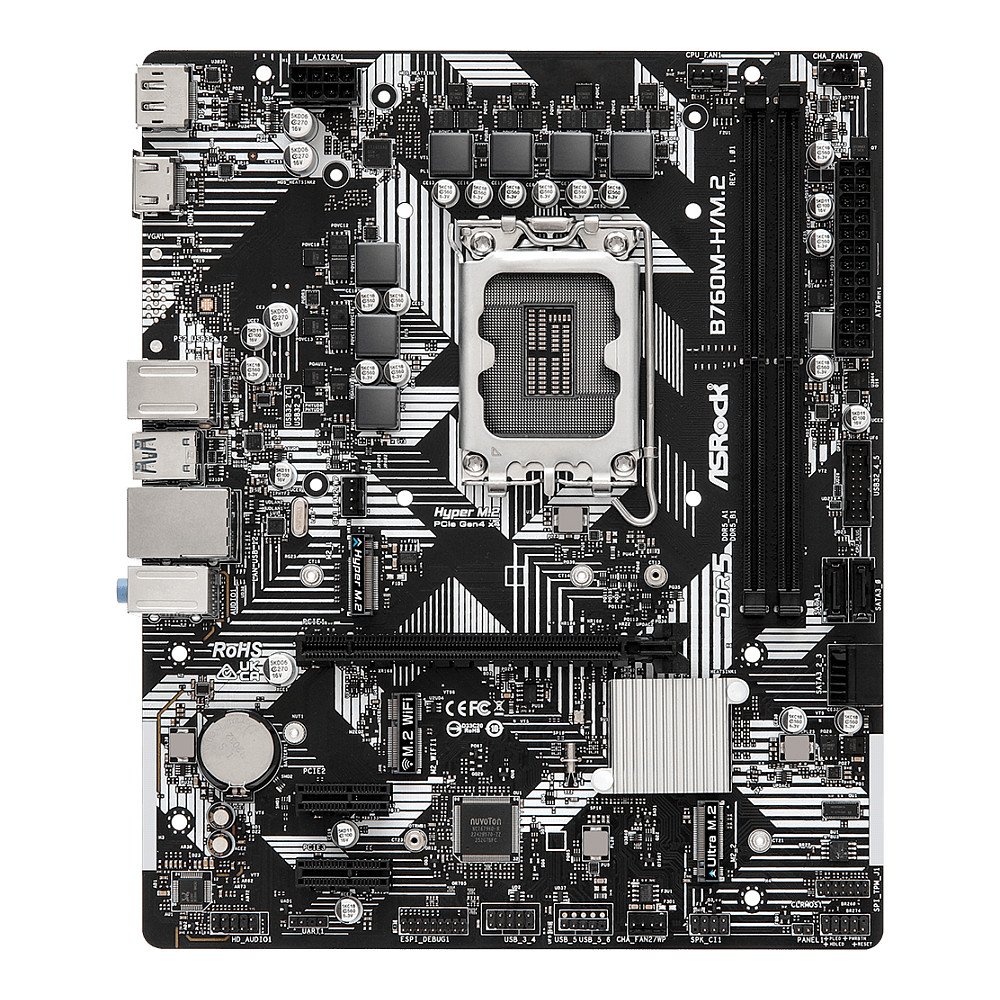 ASROCK B760M-HDV/ M.2 (1700) (D)