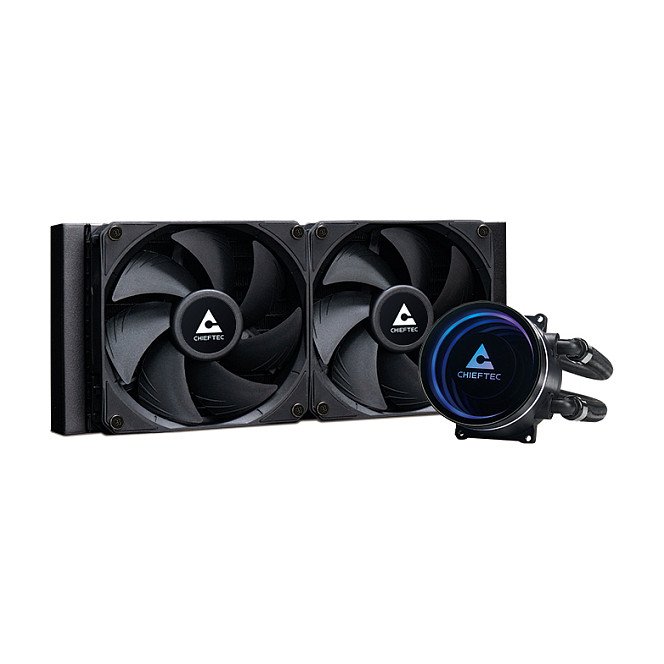 CHIEFTEC Iceberg 240 DARK AIO Liquid Cooler Multi-Socket