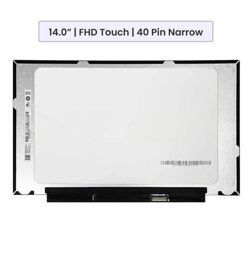 Laptop Screen Panel 14.0-Inch - FHD (1920x1080) Touch - 40 Pin Narrow