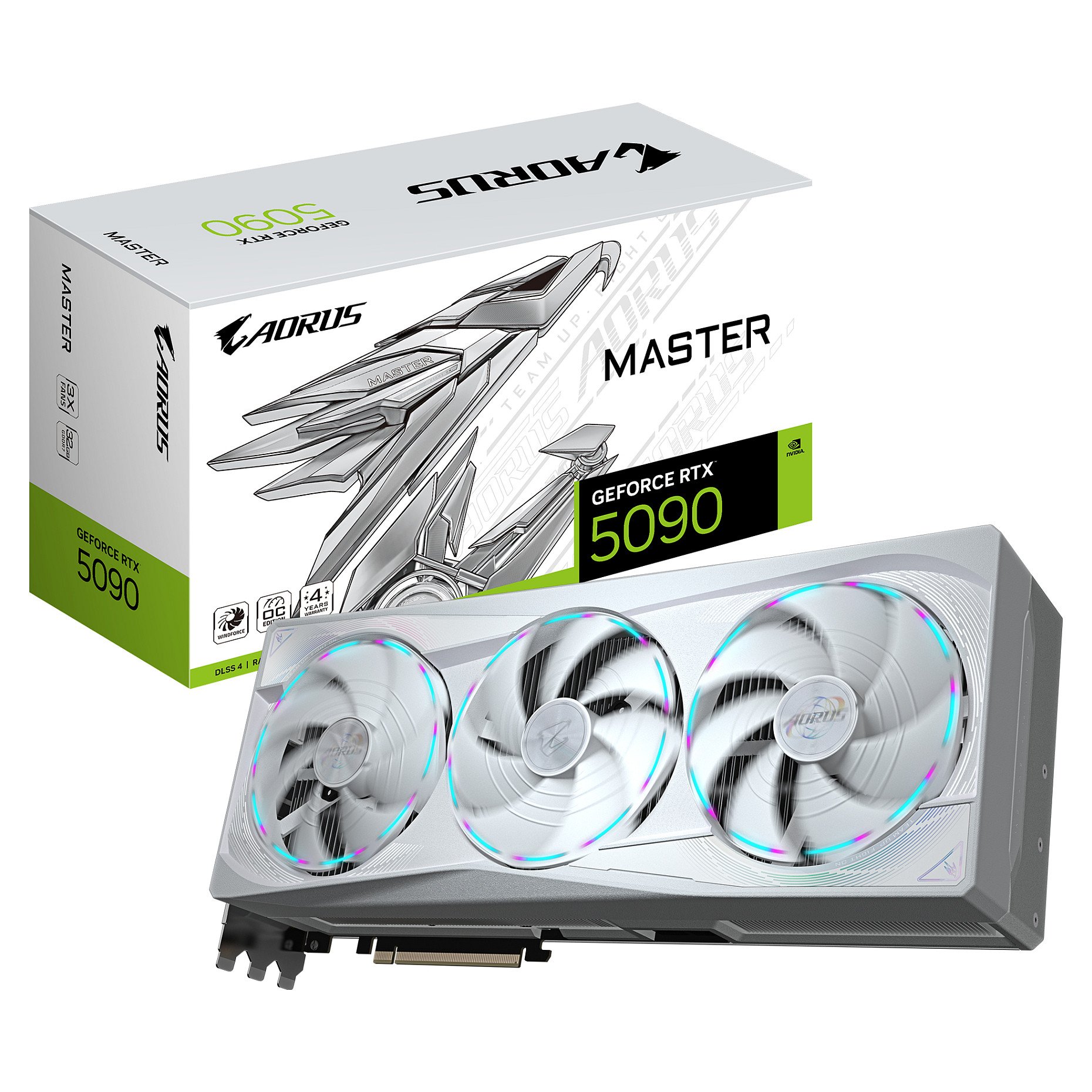 Gigabyte RTX 5090 Aorus Master Ice 32GB GDDR7 - GV-N5090AORUSM ICE-32GD