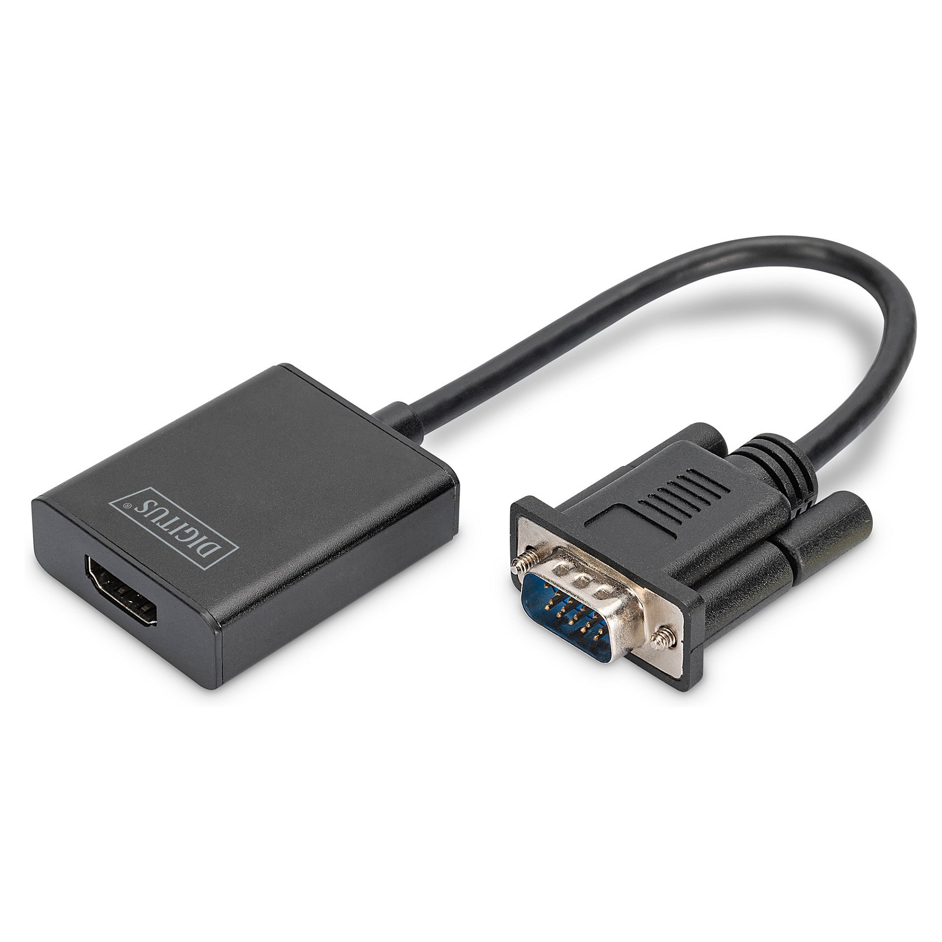 DIGITUS DA-70473 - Video / Audio Adapter - HDMI / VGA - 15cm