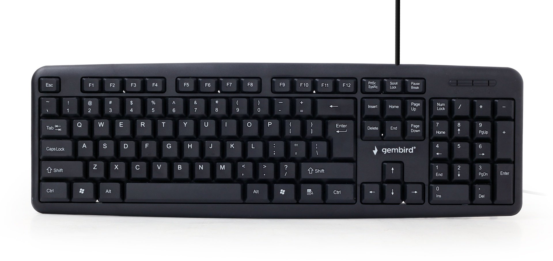 Gembird KB‑U‑103 — Standard USB Keyboard