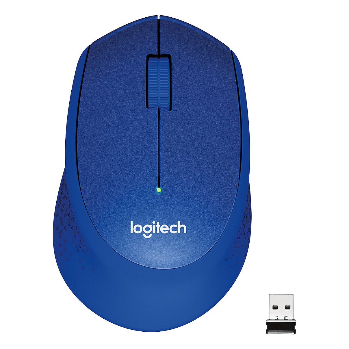LOGITECH mouse M330 Silent Plus - blue - 910-004910