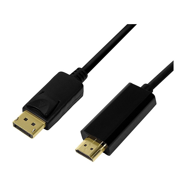 LogiLink CV0127 2m DisplayPort to HDMI Cable