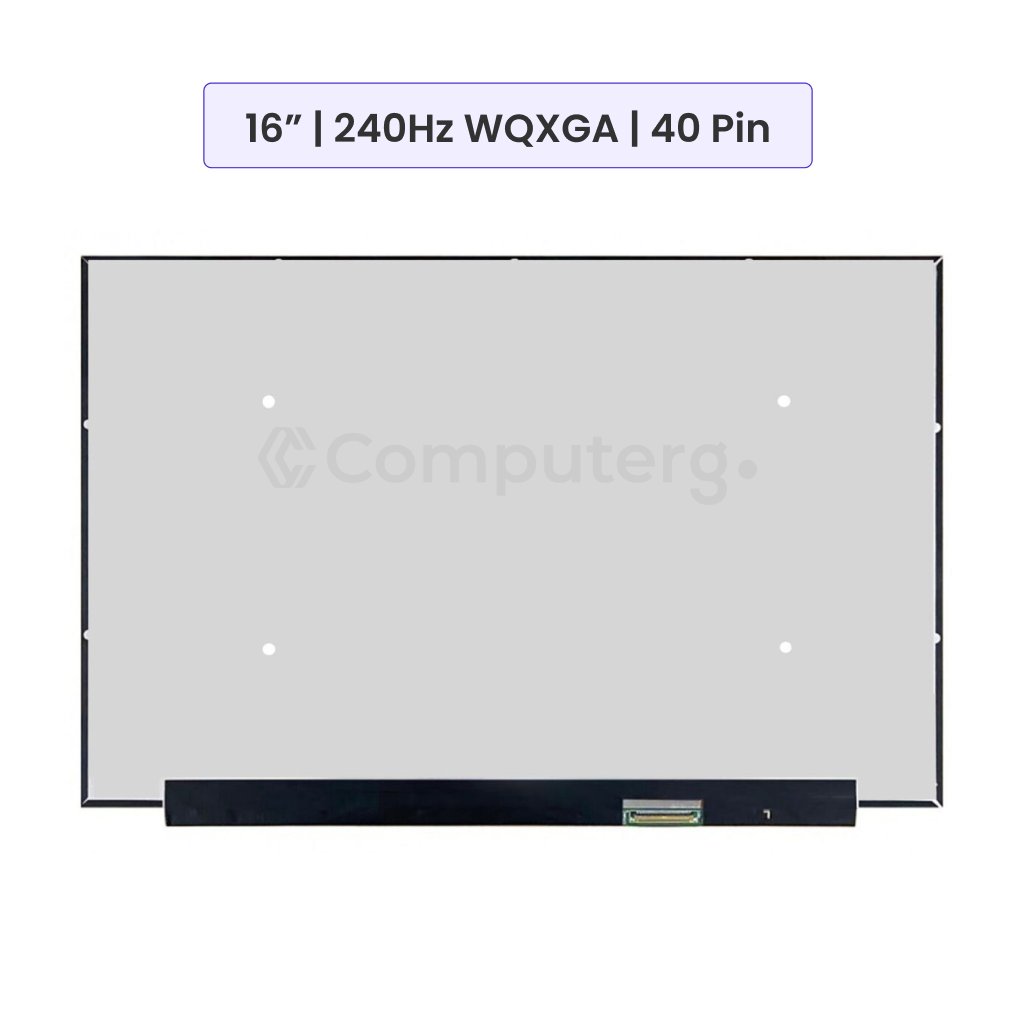 Laptop Screen Panel 16.0-Inch - 240Hz WQXGA - 40 Pin