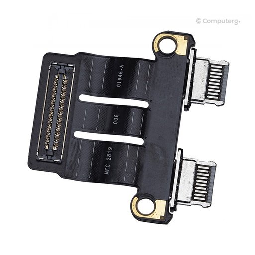 USB-C I/O Board (DC-In Charging Port) For Apple MacBook Pro 13" A1989 / 15" A1990 (Mid 2018-2019) - Pre-Owned Grade A - 1-Year Warranty