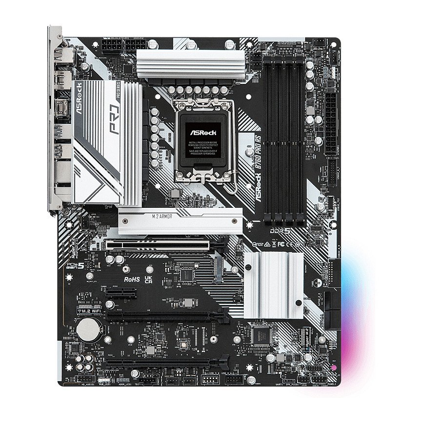 ASROCK Motherboard B760 PRO RS - ATX - Socket LGA 1700 - Intel B360 · 90-MXBKS0-A0UAYZ