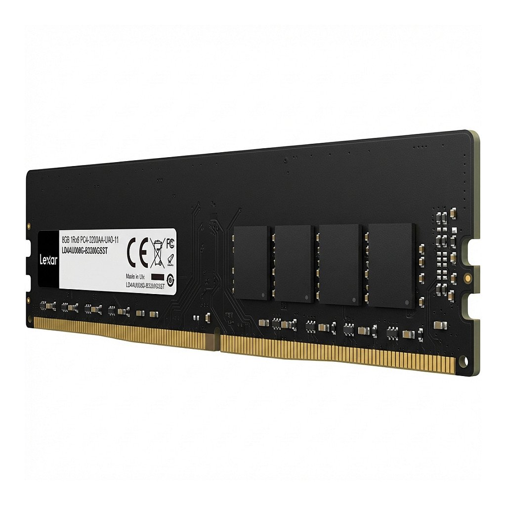 8GB Lexar 288 PIN U-DIMM 3200Mhz, CL22, 1.2V- BLISTER Package