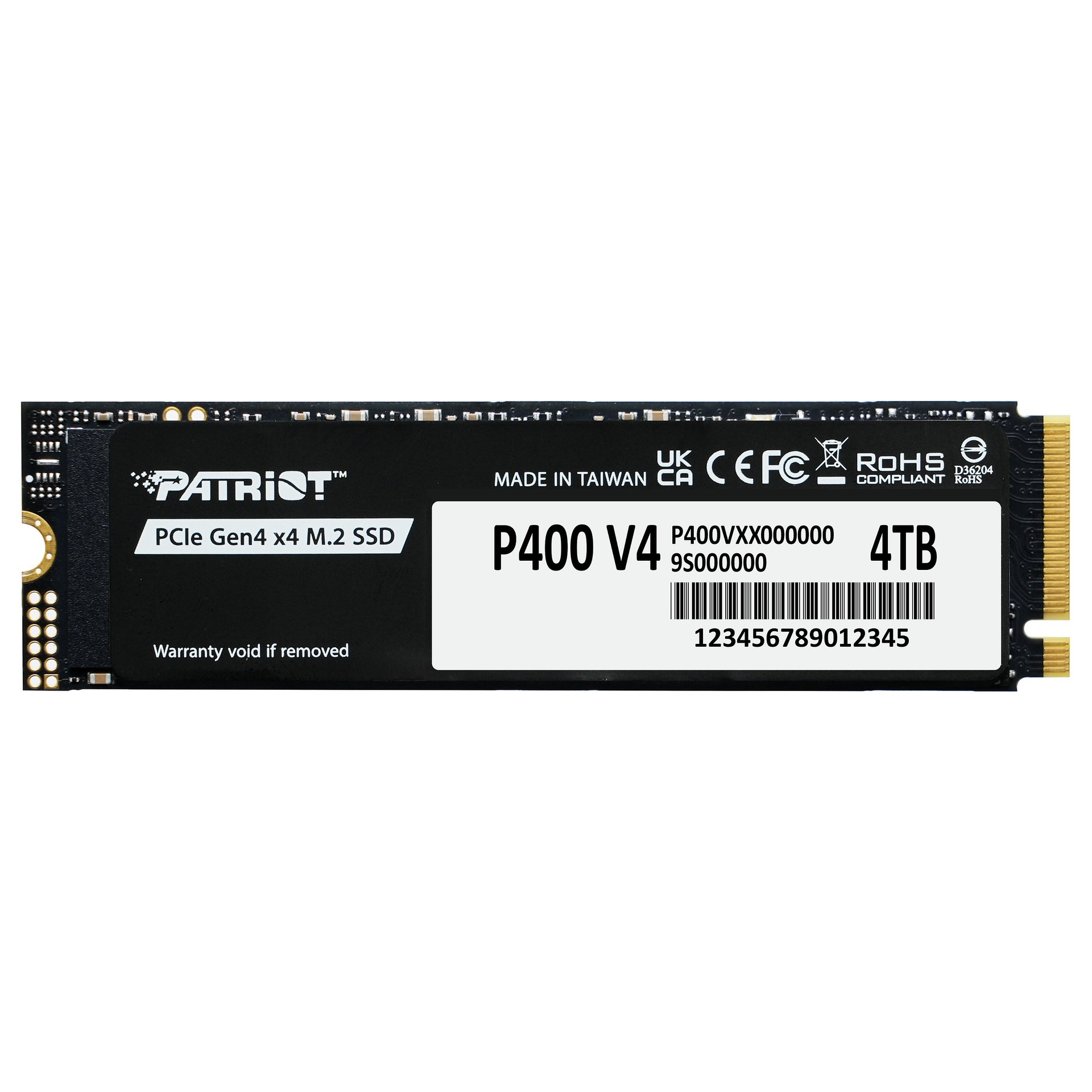 Patriot P400 V4 4TB M.2 NVMe - P400VP4TBM28H