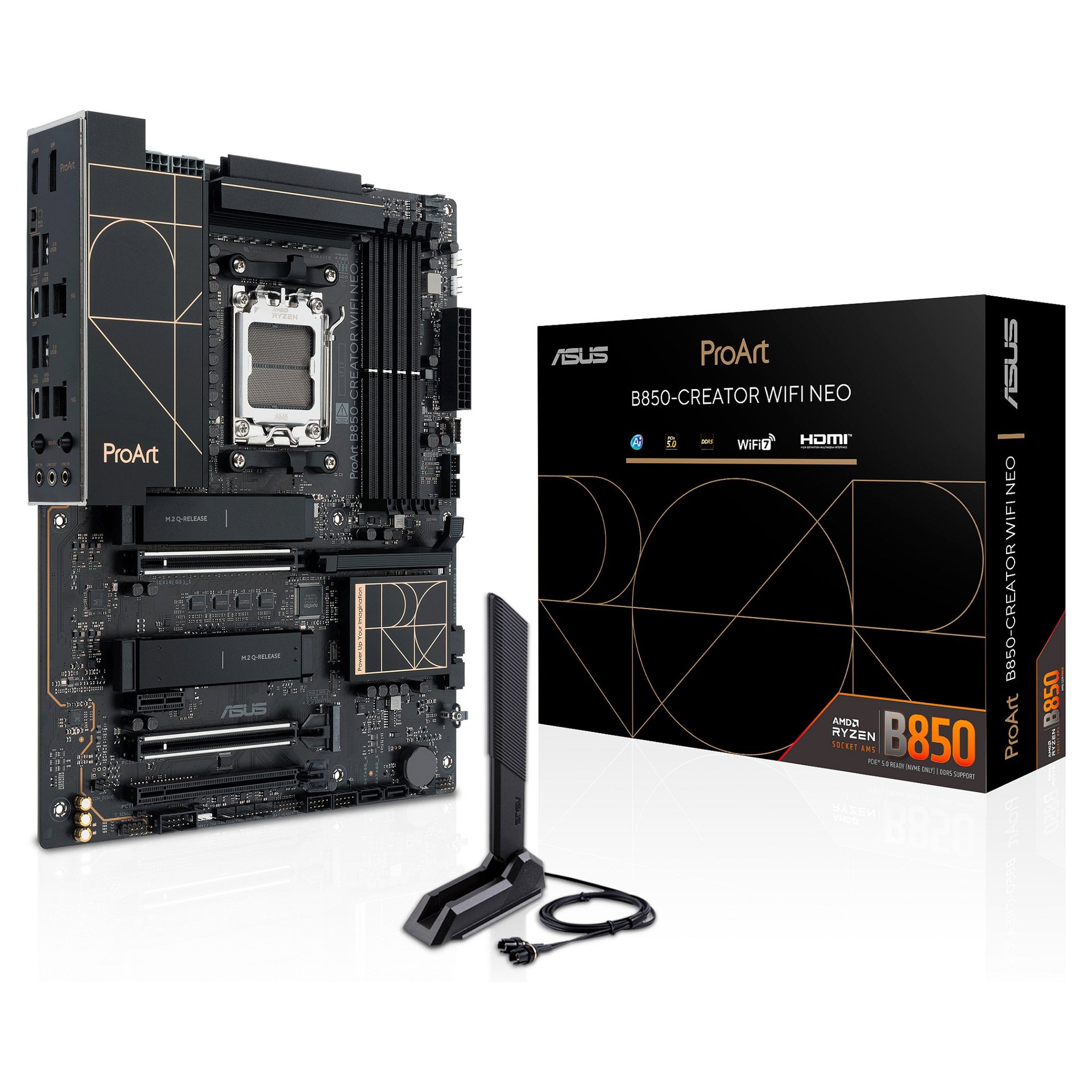 ASUS PROART CREATOR NEO B850 AM5 ATX - 90MB1P60-M0EAY0