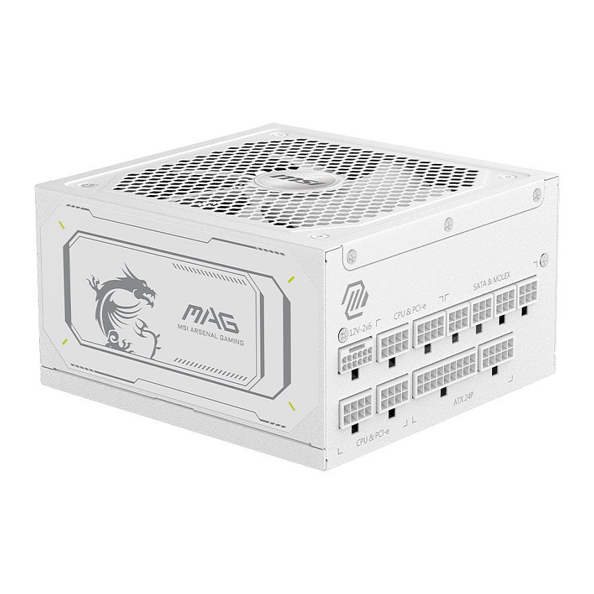 MSI MAG A1000GL White PCIE5 1000W