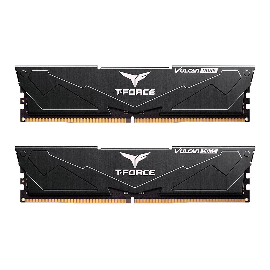 32GB Team Group T-Force Vulcan DDR5 Desktop Memory Black 6.000 MHz