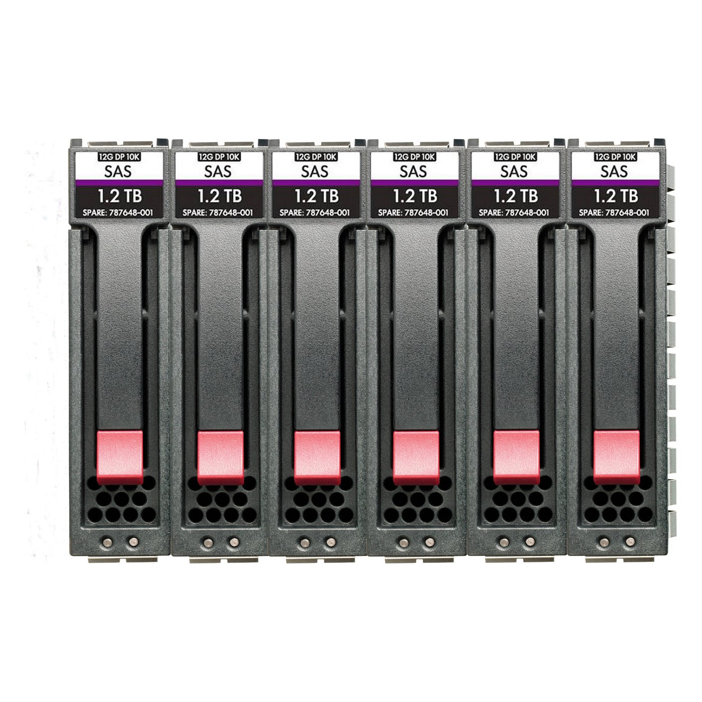 2,5" 14.4TB HPE MSA 12G 10K SFF 6-Packung HDD