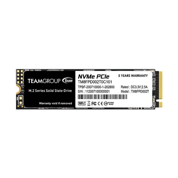 Team Group MP33 PRO 2TB M.2 NVMe - TM8FPD002T0C101