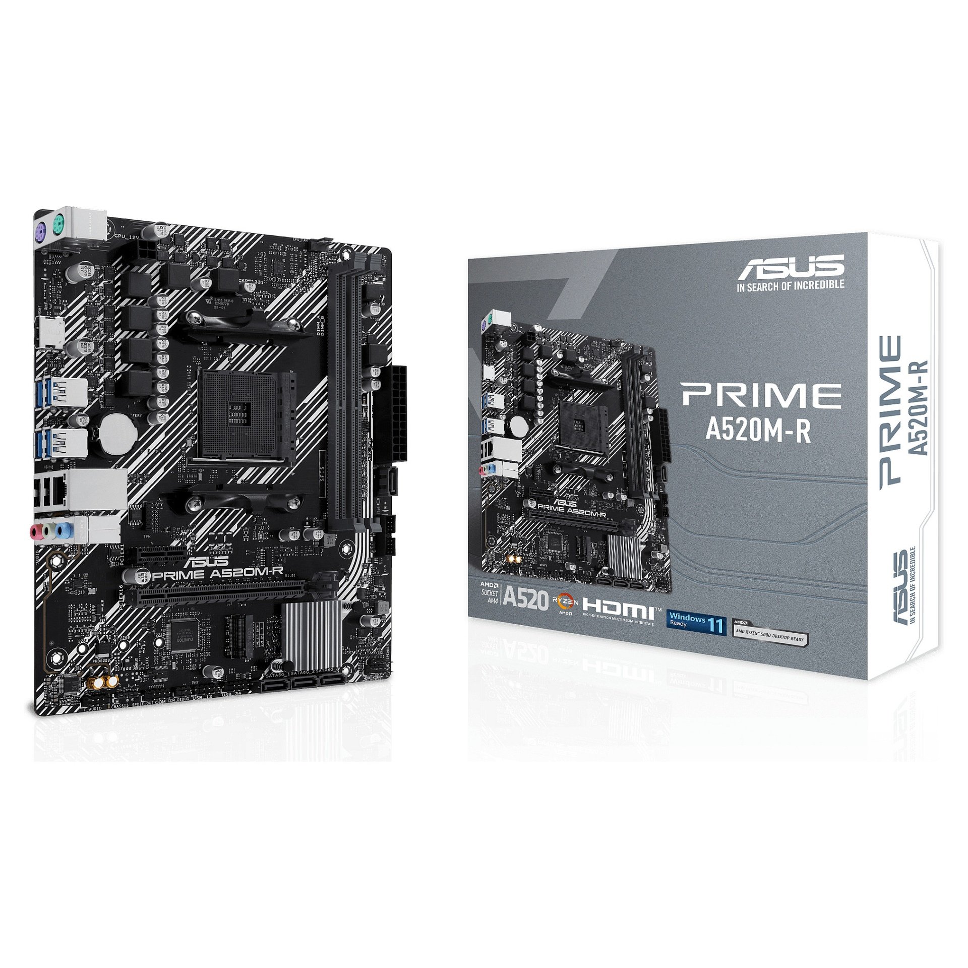 MB ASUS PRIME A520M-R (AMD.AM4.DDR4.mATX)