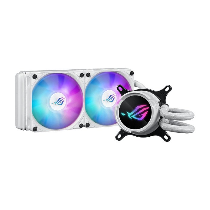 ASUS ROG Strix LC III 240 ARGB White Edition AIO Liquid Cooler