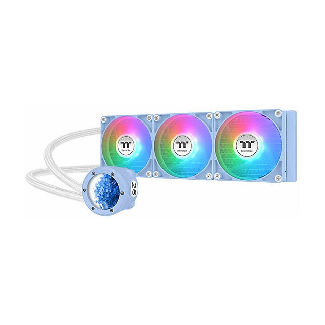 THERMALTAKE TH360 V2 Ultra ARGB Sync AIO Liquid Cooler Hydrangea Blue