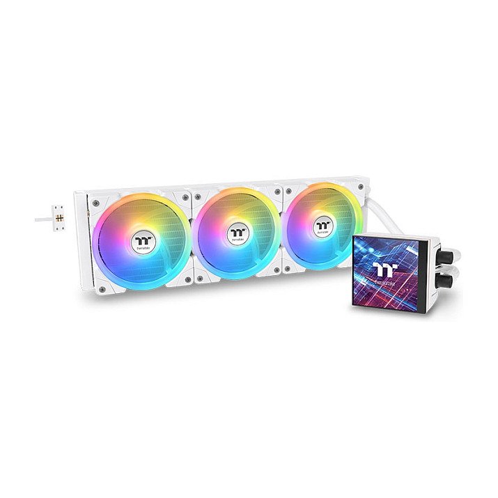 MSI MAG CoreLiquid 420 Ultra ARGB AIO Liquid Cooler — White Snow Edition