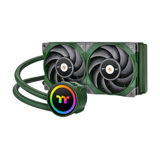 THERMALTAKE TOUGHLIQUID 240 ARGB Sync Racing Green AIO Cooler