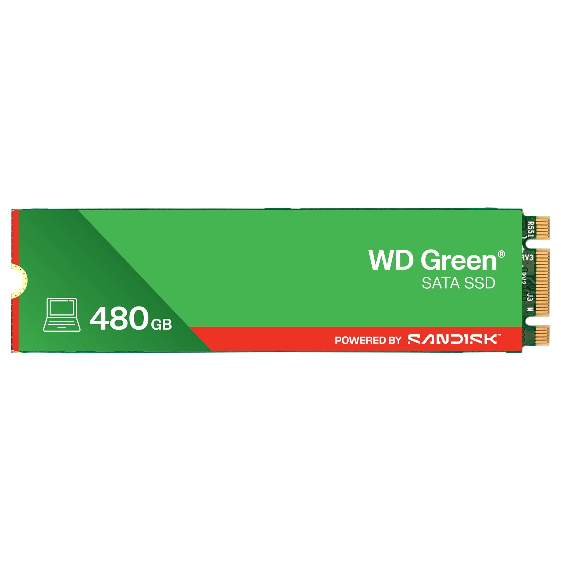 WD Western Digital Internal Solid State Drive - WDS200T5B0E-00CPE0 480GB M.2 NVMe - WDS480G3G0B-00BJF0
