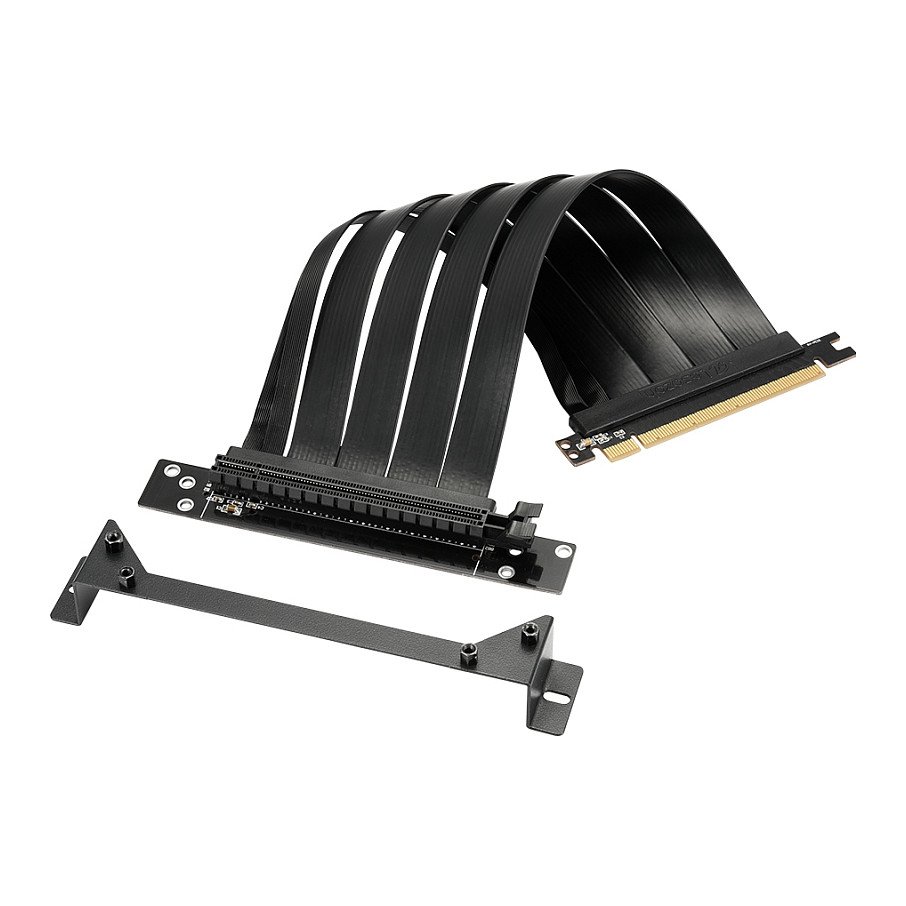 Sharkoon VGC Kit for ELITE SHARK CA-Serie, Riser Card (Black, for die Gehuse der ELITE SHARK CA-Serie)