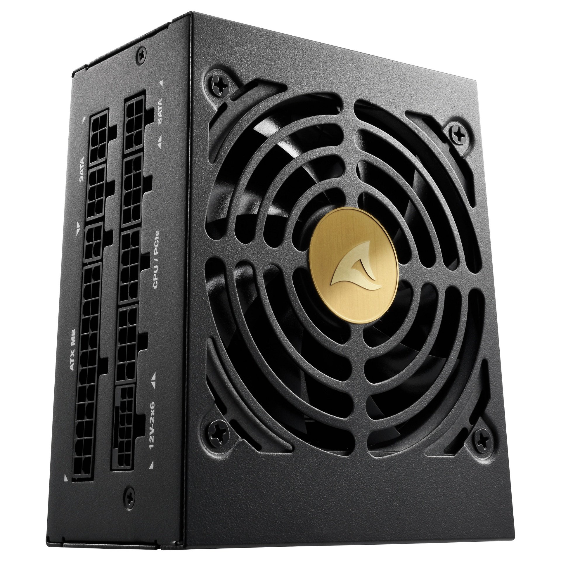 SHARKOON Rebel P20 SFX (Black, 1x 12 Pin High Power Connector, 2x PCIe, Cable Management, 1000 Watt) 1000W