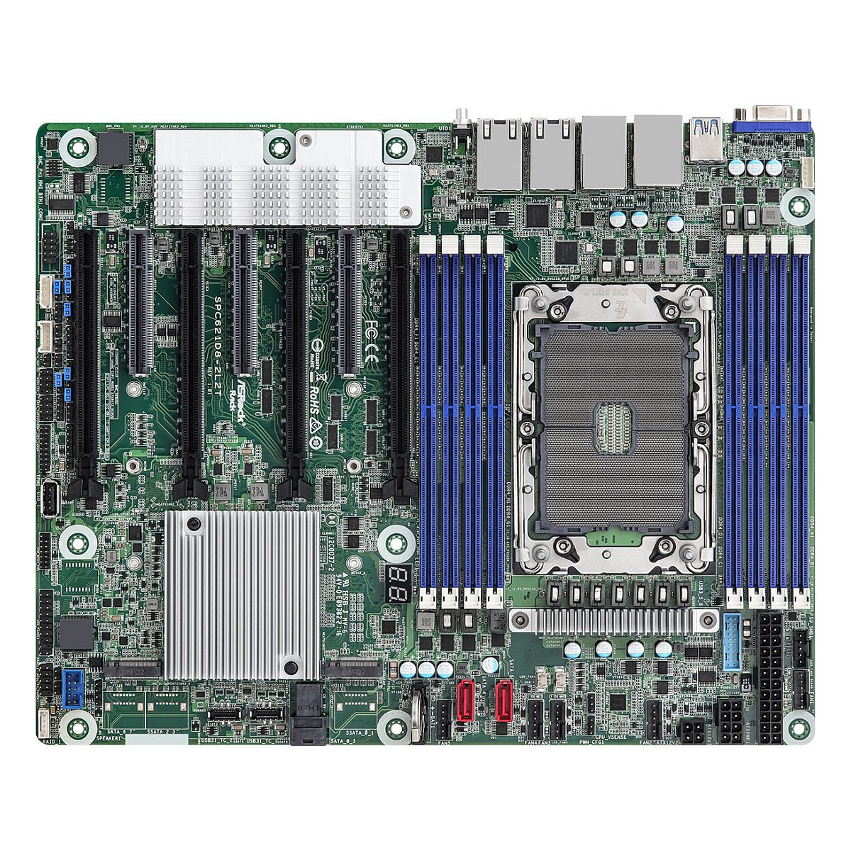 ASRock C621A C621 LGA4189 ATX - SPC621D8-2L2T