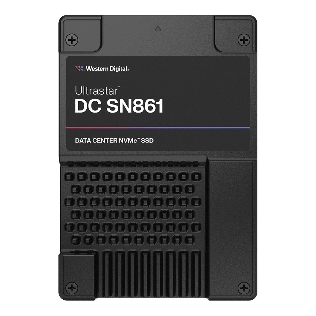 Western Digital WD Ultrastar DC SN861 WUS6CA216PSP9X3 - - Datencenter 1.6TB U.2 NVMe - 0TS2531