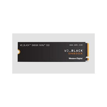 M.2 WD BLACK SN850X NVMe SSD WDBB9G0040BNC - SSD - 4 TB - intern - M.2 2280 - PCIe 4.0 (NVMe) - Schwarz