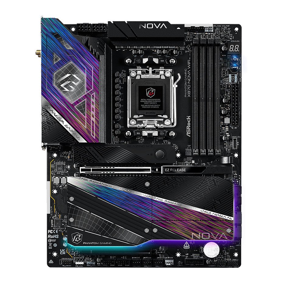 ASRock X870 Nova WiFi AM5 ATX HDMI/USB-C DDR5