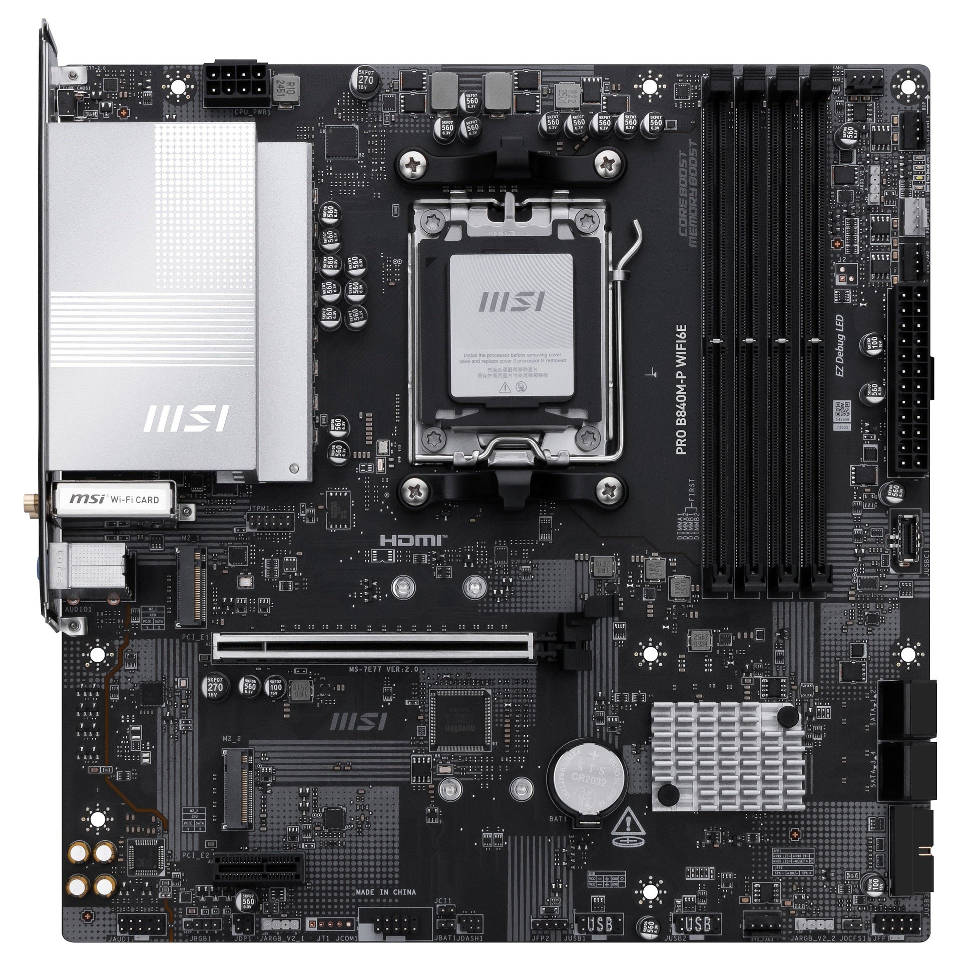 MSI B840M P Pro WIFI6E (AM5)