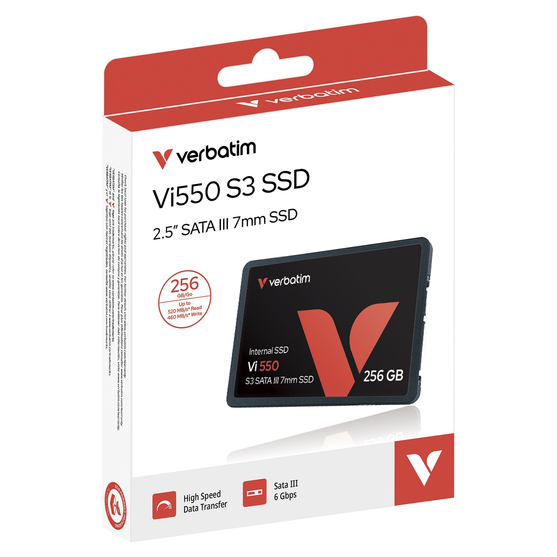 Verbatim Vi550 S3 Phison 256GB 2.5" SATA - 49351