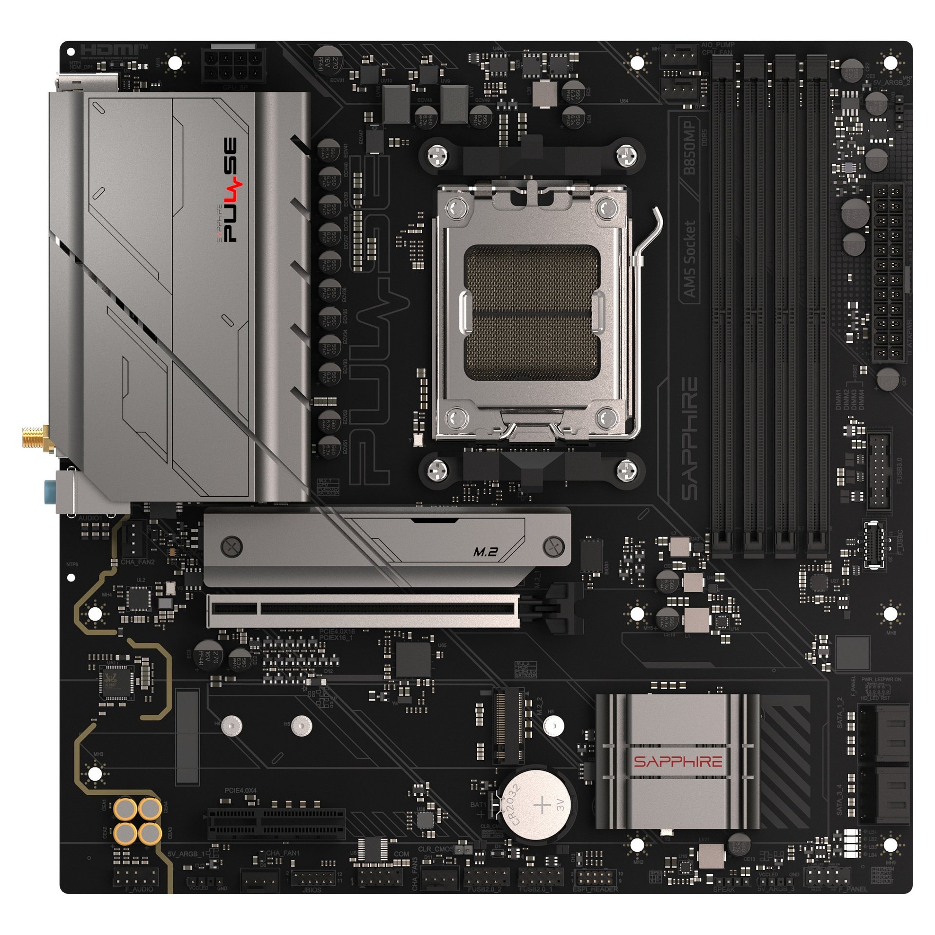 AM5 Sapphire PULSE B850M WIFI