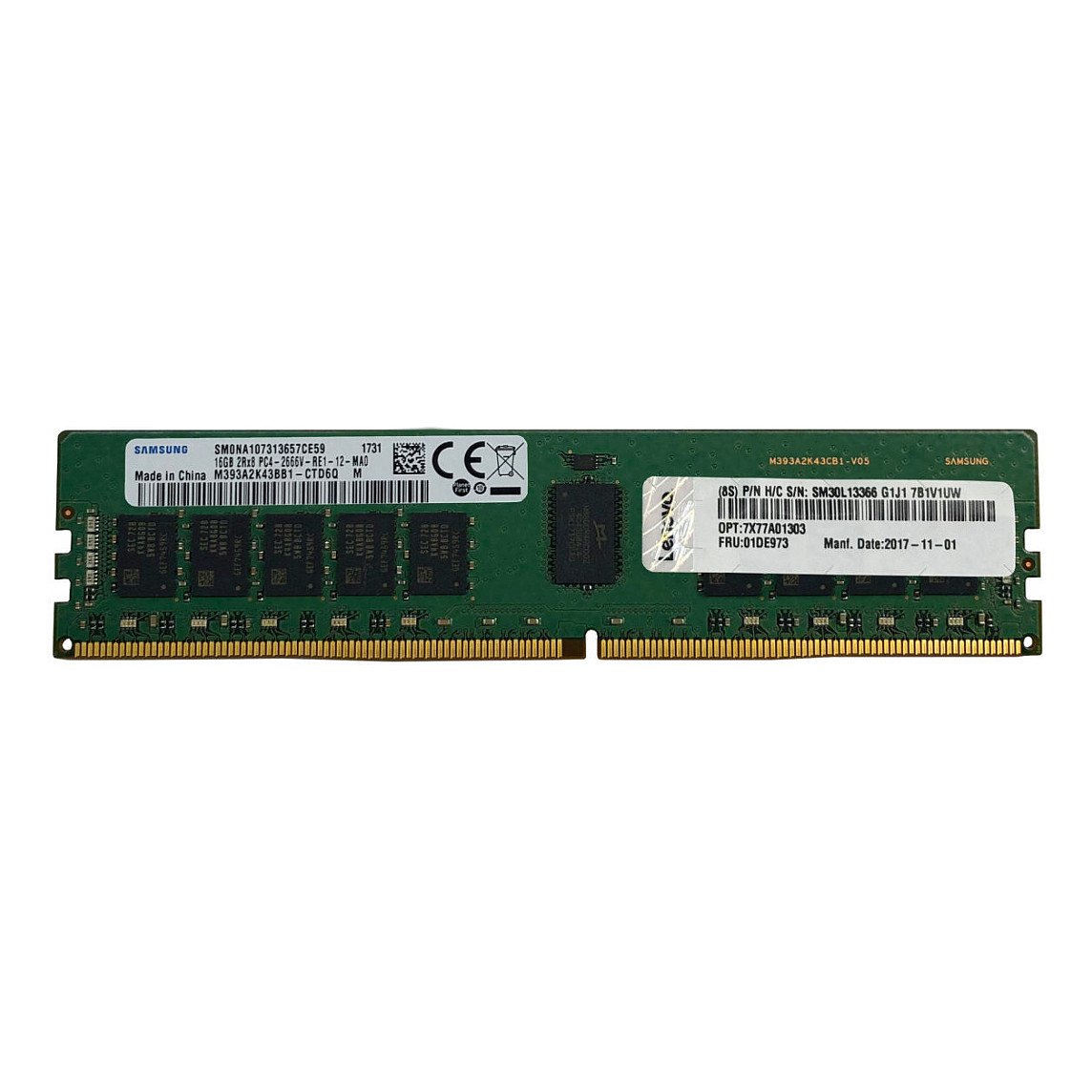 LENOVO 16GB DDR4 3200MHz (2Rx8) RDIMM