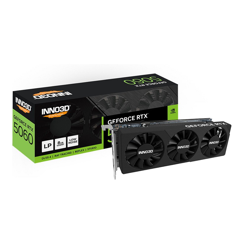 RTX 5060 8GB Inno3D X3 LP GDDR7 3 Fan