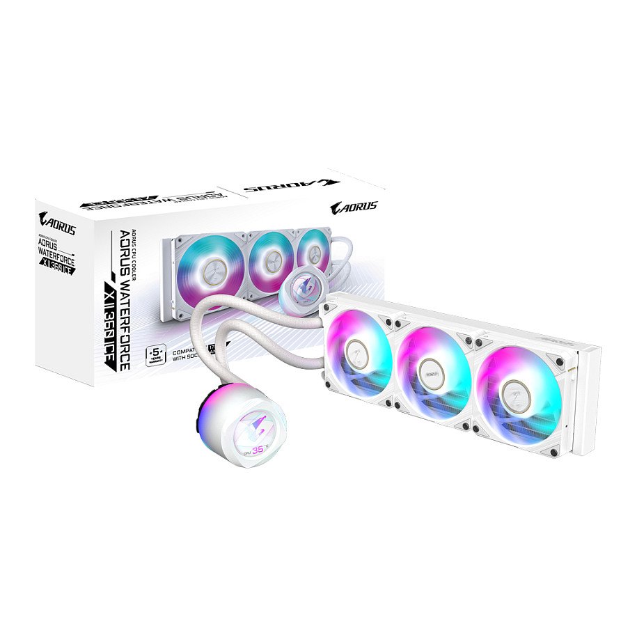 AORUS WATERFORCE X II 360 ICE - processor liquid cooling system - GP-AORUS WATERFORCEX II 360I