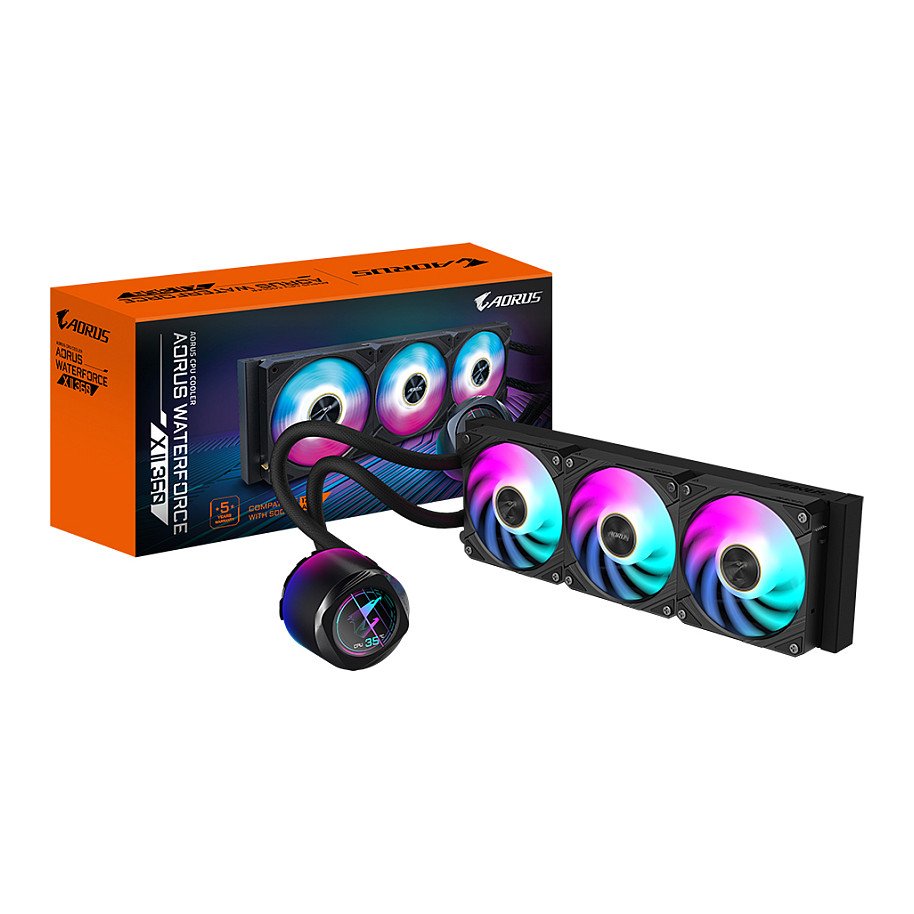 AORUS WATERFORCE X II 360 - processor liquid cooling system - GP-AORUS WATERFORCE X II 360