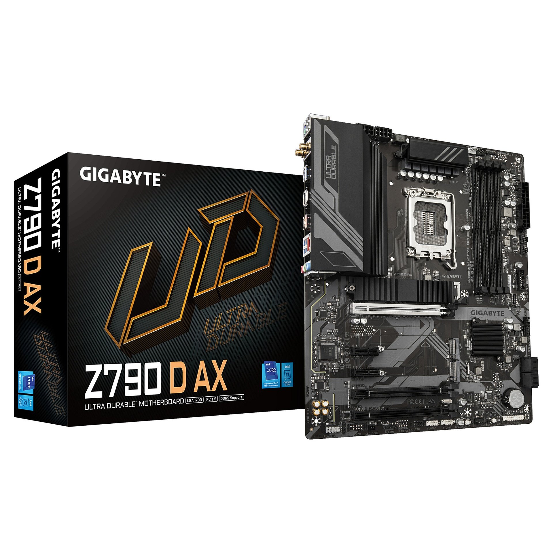 GIGABYTE Z790 D AX - 1.0 - motherboard - ATX - LGA1700 Socket - Z790 - Z790 D AX