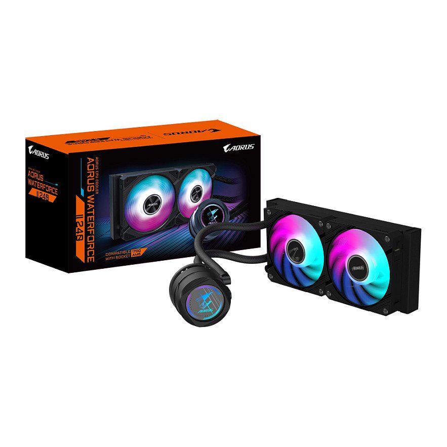 AORUS WATERFORCE II 240 - processor liquid cooling system - GP-AORUS WATERFORCE II 240 G2