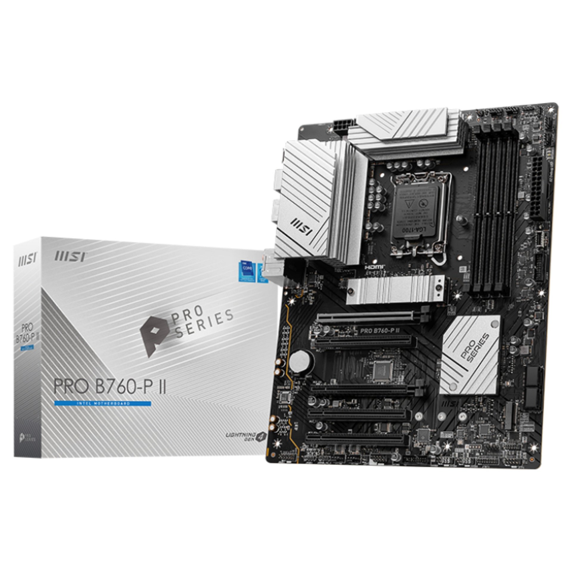 MSI PRO B760-P II - motherboard - ATX - LGA1700 Socket - B760 · 7E29-002R