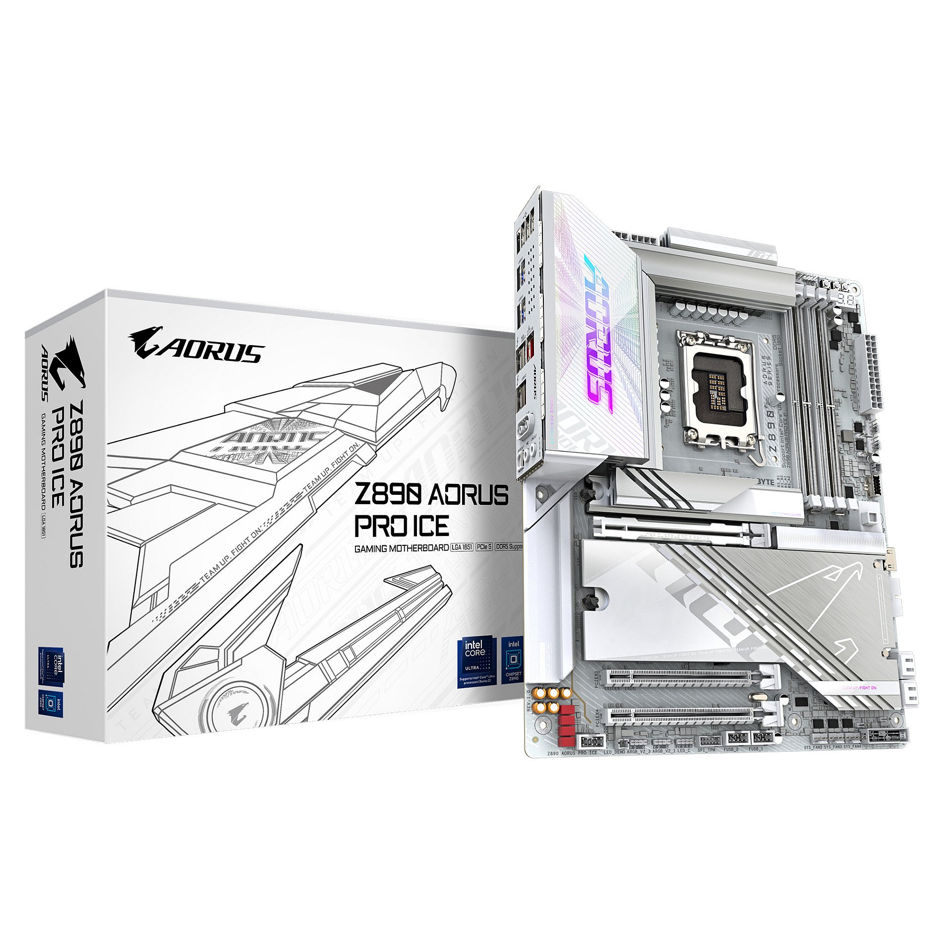 AORUS Z890 PRO ICE - motherboard - ATX - LGA1851 Socket - Z890 - Z890 AORUS PRO ICE