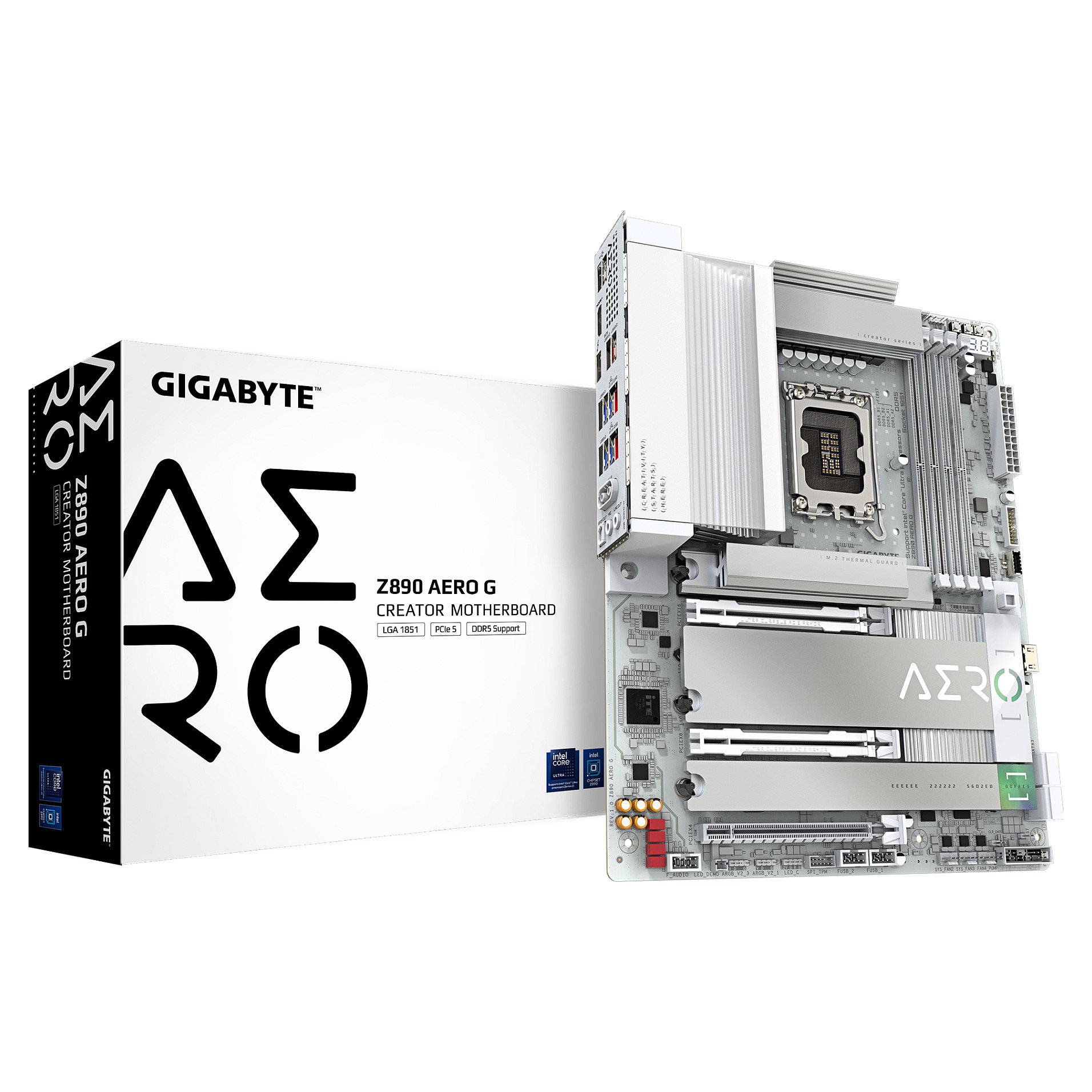 GIGABYTE Z890 AERO G - motherboard - ATX - LGA1851 Socket - Z890 - Z890 AERO G
