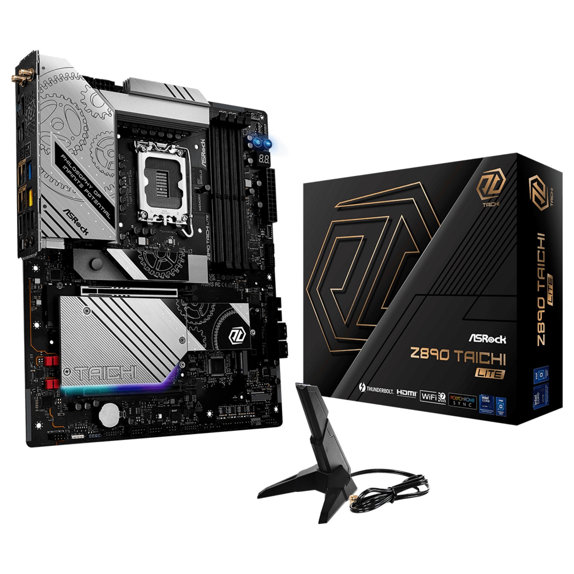ASRock TAICHI LITE Socket Z890 LGA1851 ATX - 90-MXBPQ0-A0UAYZ
